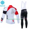 Fietskleding (Fietsshirt Lange Mouw + Lange Koersbroek) 2020 IAM Cycling N001 Winter Thermal Fleece